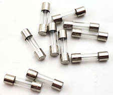 Lot of 10 Littelfuse 218 125mA 250 Volt 5 x 20 mm Slow Blow Glass Fuses