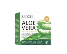 Aloe Vera Smooth Cleansing Natural Soap Essential Oil Bar Soap Sadoer