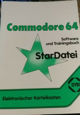 Commodore 64 StarDatei (Karteikasten elekt.) (C64, Disk, Manual) 100% ok