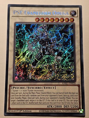 PSY-Framelord Omega (V.3 - Secret Rare) YUGIOH RA02 ENGLISCH 1. NM 35279