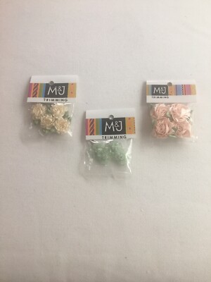 ビーズとレースの装飾用トリミング 6メートル　NY M and J s-l400.jpg