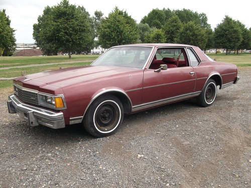 1978 CHEVROLET CAPRICE 2 DOOR COUPE, GENUINE 67000 MILES