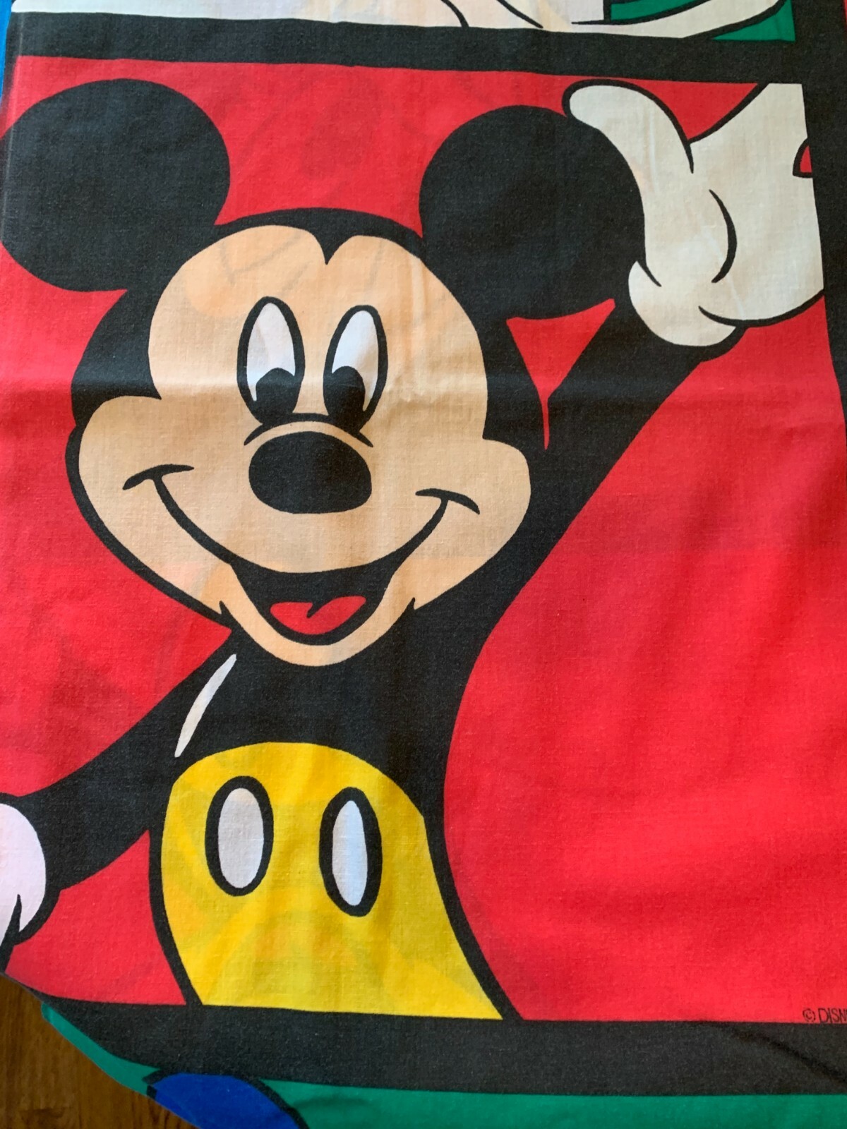 Vtg Disney Mickey Mouse Pluto Friends Flat Twin Bed Sheet Air Mobile 92 X138 海外 即決 Www Phoneshopkenya Co Ke
