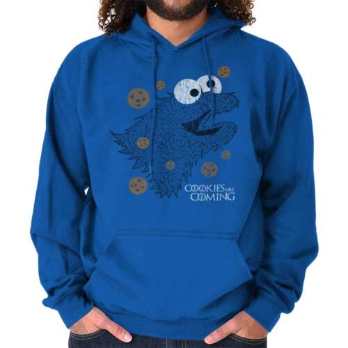 Cookies Are Coming Monster Fantasy TV Show Adult Long Sleeve Hoodie Sweatshirt - Picture 1 of 9