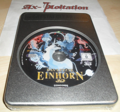 Ax-ploitation exklusiv: Das letzte Einhorn 3D  / Crystal Clear Blu Ray Limit 35