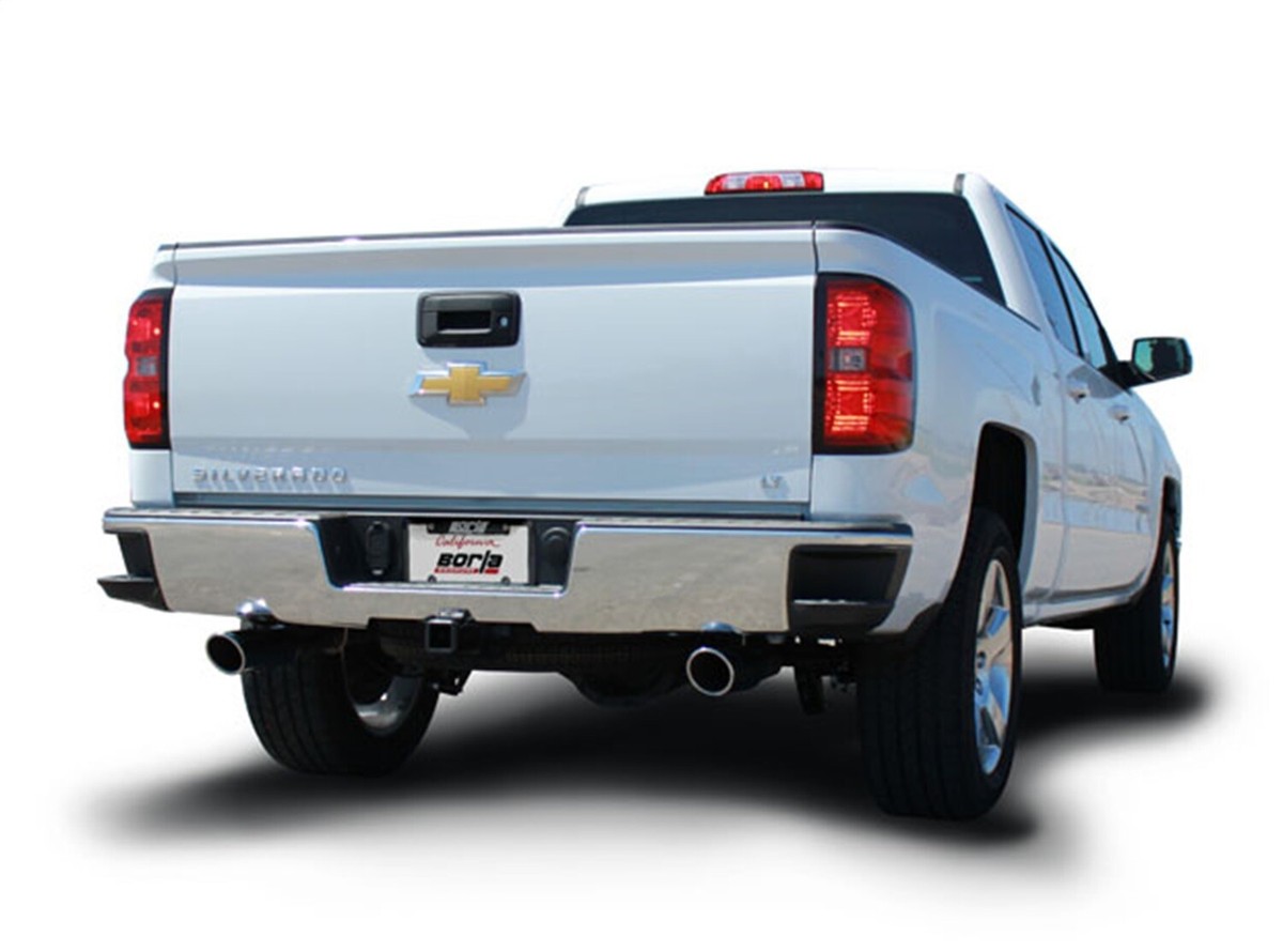 nozominnn♡ Borla 140570 Touring Cat-Back Exhaust System Fits Sierra 1500