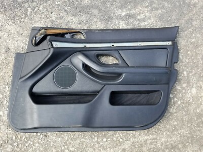 🔵 BMW E39 00-03 M5 Leather front right door panel black OEM | eBay
