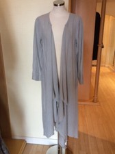 Eden Rock Long Jacket Size Xs Bnwt Beige Linen Rrp £93 Now £42