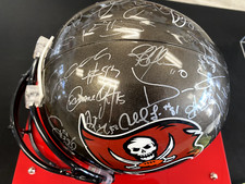 2002 Super Bowl XXXVII Champs Tampa Bay Buccaneers 50+ autos FS helmet JSA COA