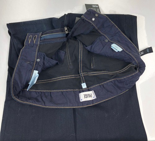 NWT PAIGE Transcend Hidden Hills High-Rise PETITE Bootcut Jeans Size 32 in Mona - Picture 13 of 18