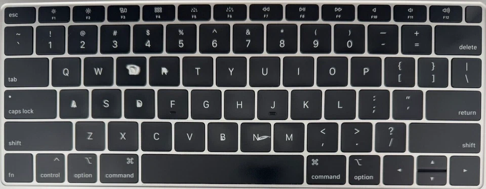 ✅ MACBOOK AIR 13" A1932 GRAY TOP CASE KEYBOARD PALMREST TRACKPAD 661-09736 B ✅ - Image 2 of 4