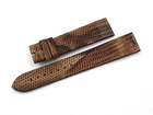 Watch Band Lizard Veritable Brown Gradient 18/16mm Hand Made Top Quality New Top