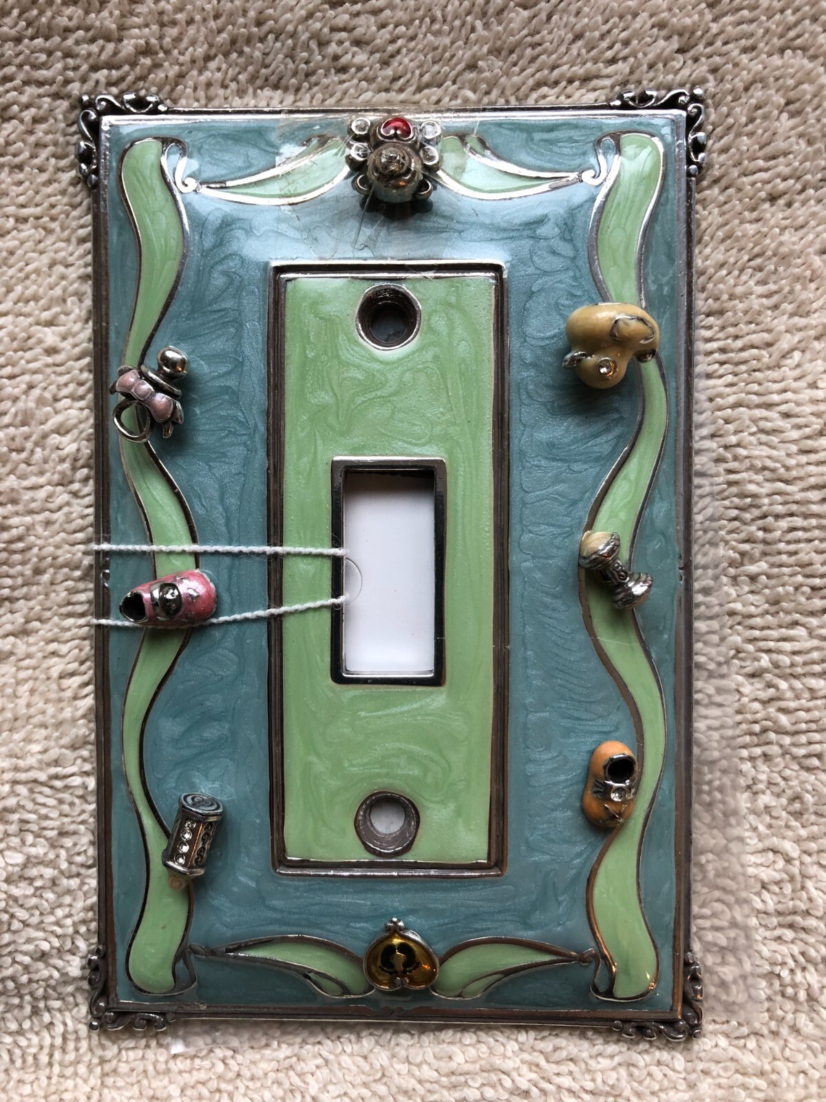 Brighton New Enamelware 3D Baby Outlet Light Cover NWT eBay