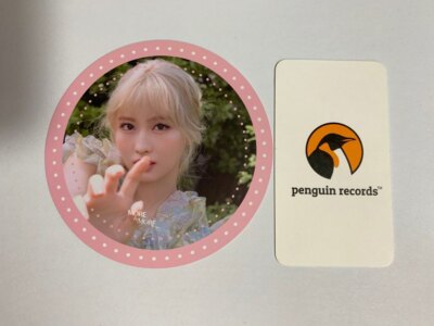 TWICE - 9TH MINI ALBUM MORE & MORE COASTER CARD & DISC SANA MOMO