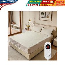 Heated Mattress Pad Twin Size - Electric Mattress Pad, Soft Blanket, Bed Warmer