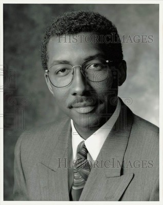1990 Press Photo Terrance Jackson, KHOU TV-Channel 11 hpp43738
