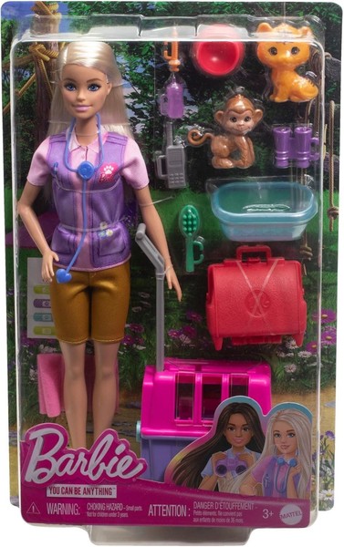 Barbie Tierrettungs-Puppe & Spielset HRG50 Offizielles Playset (Mattel) Original-image