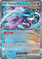 Walking Wake ex 127 Scarlet & Violet Promo