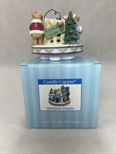 Old Virginia Candle Company Candle Capper--Mistletoe Kisses in  Box