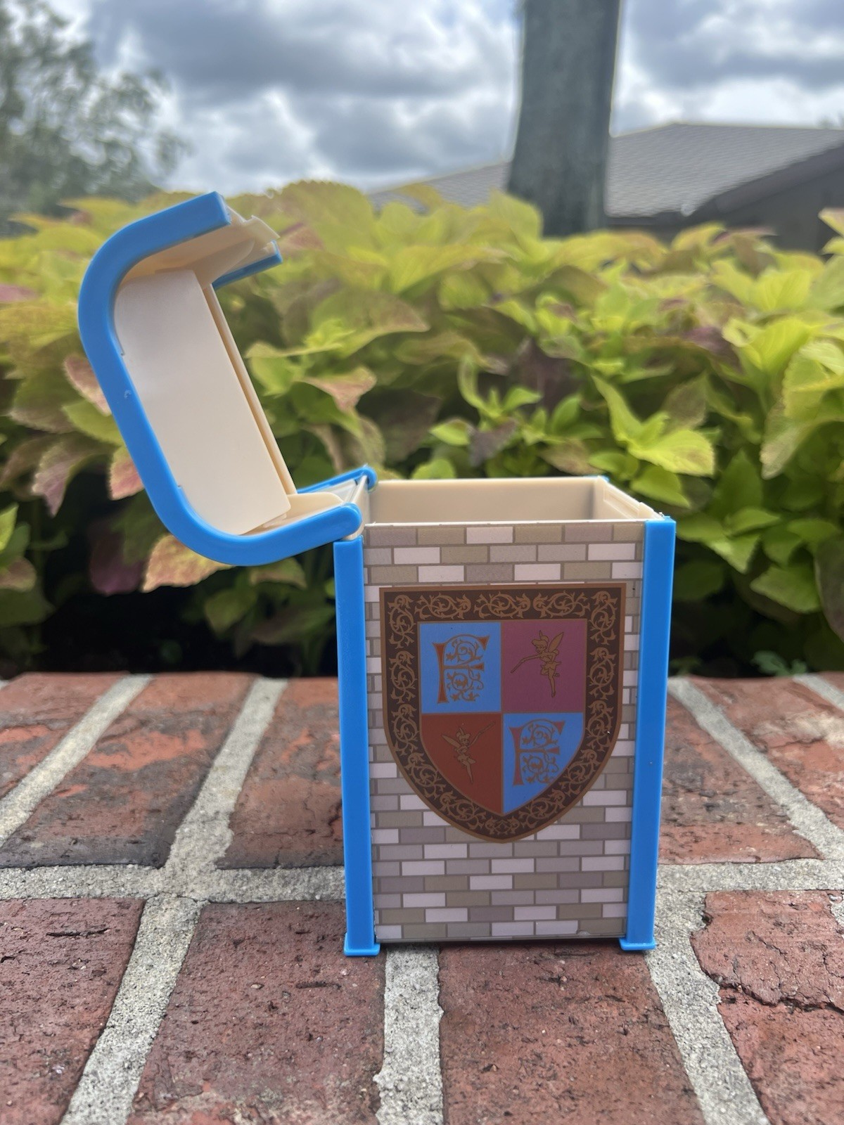 Disney Parks 2025 Walt Disney World Fantasyland Trash Can Candy Container New