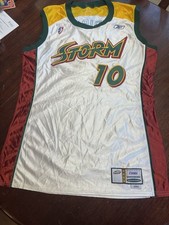 2002 WNBA Sue Bird #10 Game Issued Worn Jersey Seattle Storm Rookie Champion 🤩