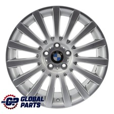 BMW F01 F07 Silver Light Alloy Wheel Rim 19" Multi-Spoke 235 9,5J ET:39 6775405