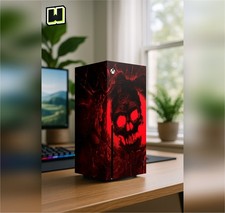 GEARS OF WAR XBOX SERIES X SKIN VINYL DECAL CONSOLE WRAP