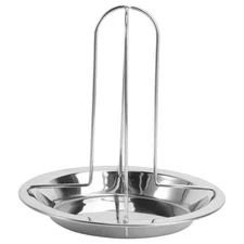 Carbon Steel Chicken Rack Barbecue Rack for Outdoor Camping Picnic