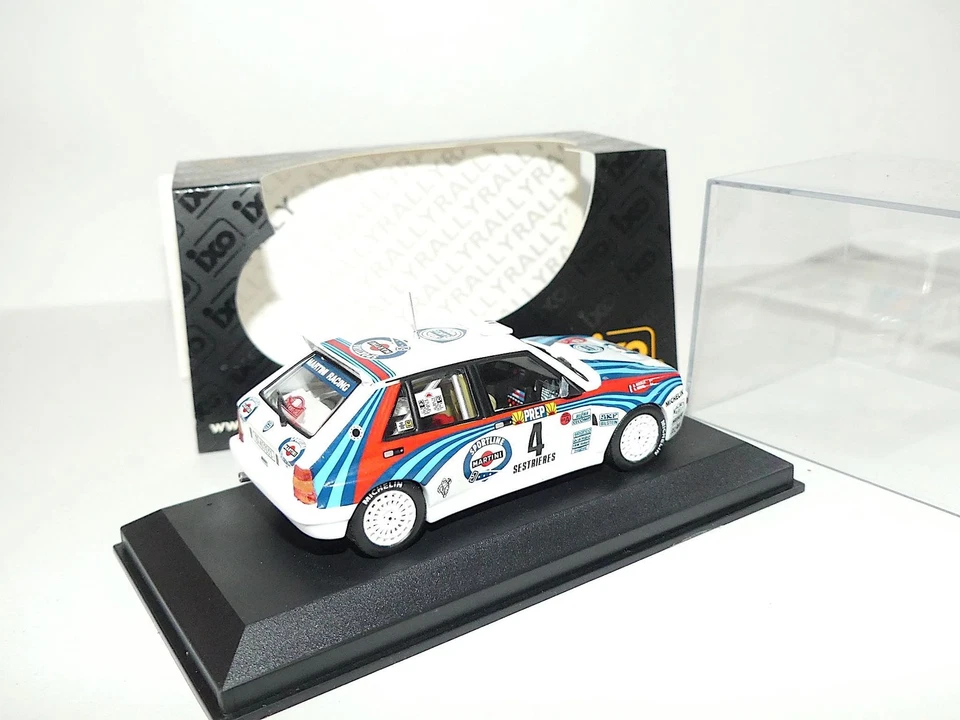 LANCIA DELTA HF INTEGRALE N°4 RALLYE MONTE CARLO 1992 D.AURIOL IXO SCR001 1:43 - Photo 2/2