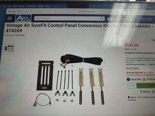 Vintage Air 1969 Camaro With Factory Air Control Panel Conversion Kit