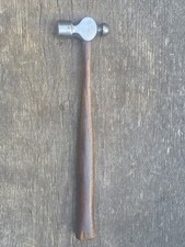 Vintage Craftsman Ball Peen Hammer W Oval Logo Big C 6 Oz Orignal Handle