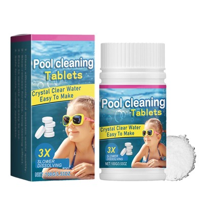 Poolreinigungstabletten Multifunktionale Instantreinigungsputztabletten