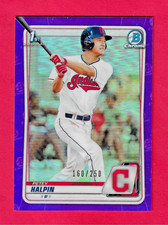 PETEY HALPIN 2020 Topps 1st Bowman Draft Chrome PURPLE REFRACTOR /250 BD-69 Indi