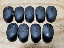 Lot of 9 Dell MS3121Wt Bluetooth Mouse SEE NOTES