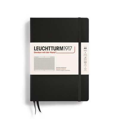 LEUCHTTURM1917 - Notebook Hardcover Medium A5-251 Numbered Pages for Writing ...