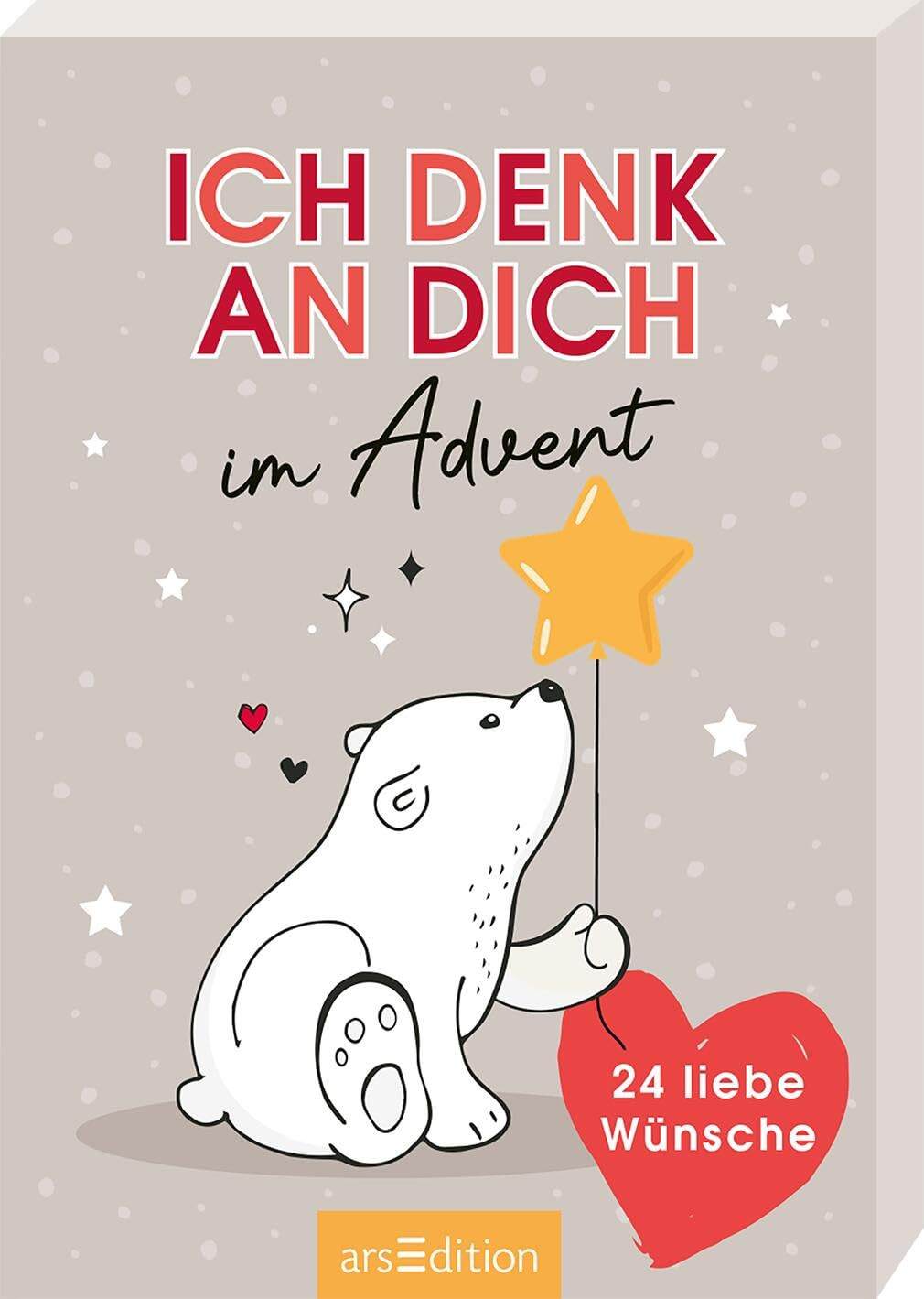 Ich denk an dich im Advent – 24 liebe Wünsche in Geschenkbox