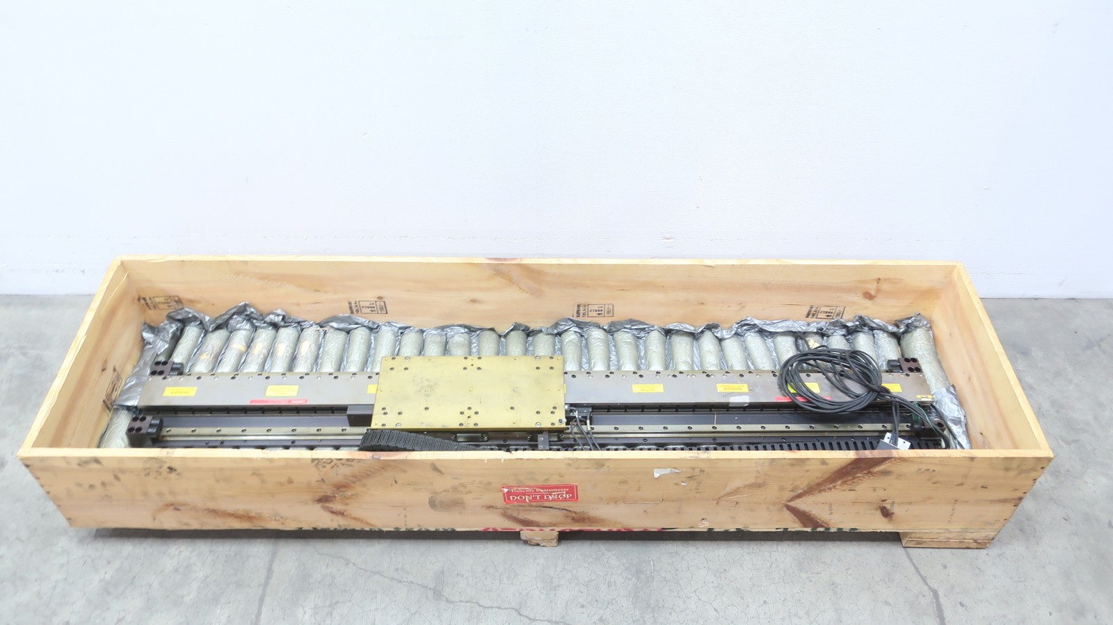 Parker 805-0525A T4D Dual Square Rail Guided Precision Linear Positioner