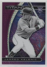 2021 Panini Chronicles Titan Purple Mojo Prizm 27/99 Jarred Kelenic #7 0t1