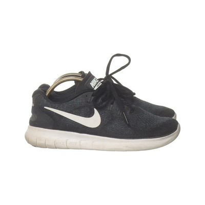 Nike, Trainingsschuhe, Größe: 37 1/2, model: free rn, Schwarz/Grau, Damen #4Ec