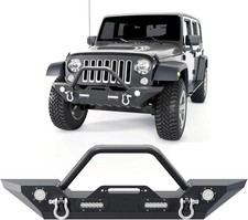  Front Bumper Compatible With 2007-2025 Wrangler Unlimited Jljlu Gladiator J