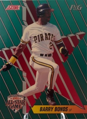 1992 Score Procter & Gamble #15 Barry Bonds