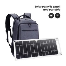 5V Flexible Solar USB Charger Portable Outdoor Power Panel
