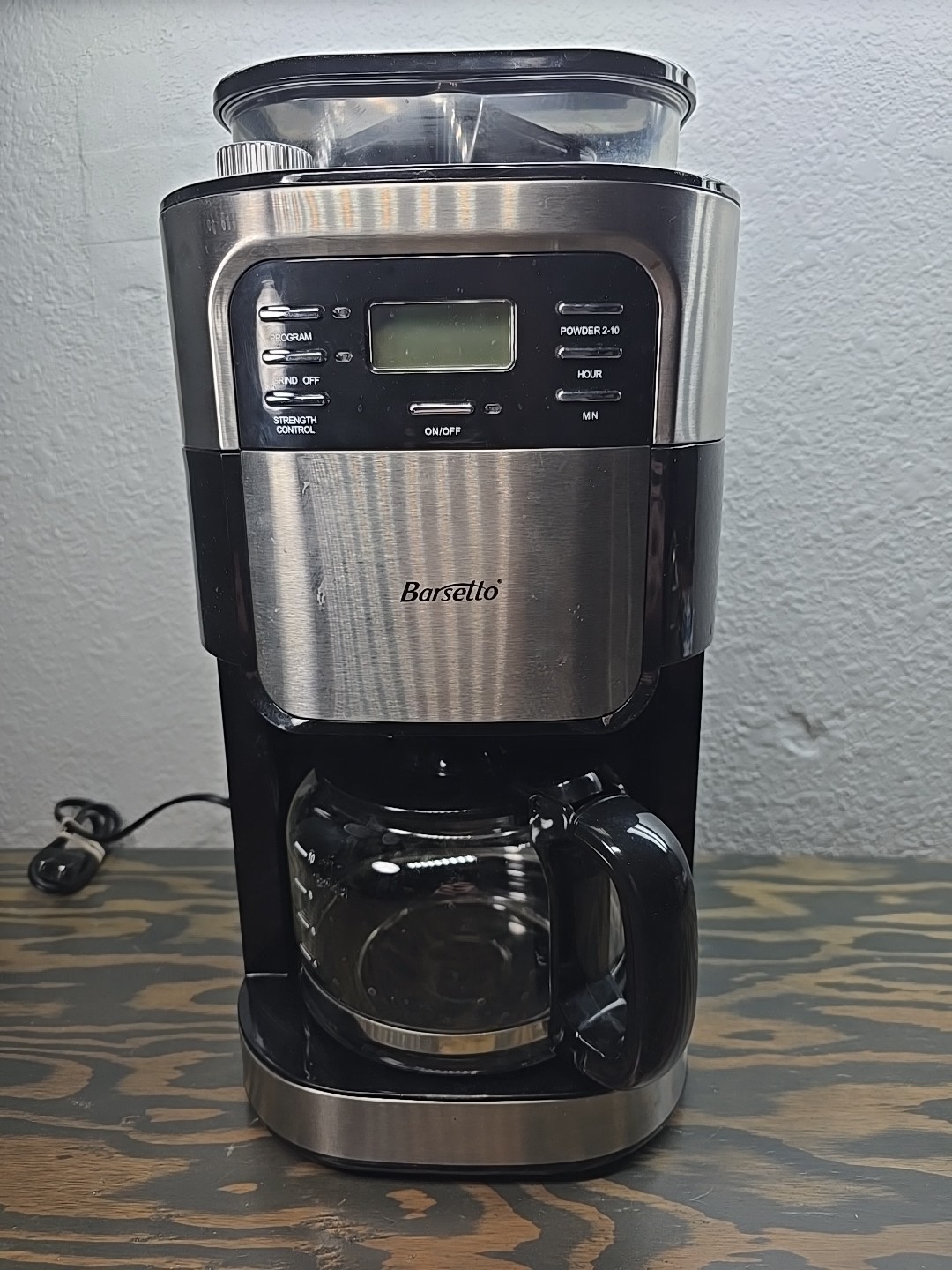 Grinder Built In 10 Cup Grind And Brew Coffee Machine