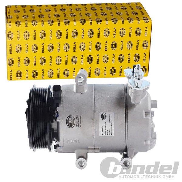 Hella Klimakompressor 7VS16IC Passend FüR Ford Galaxy Mondeo S-MAX Land Rover-image