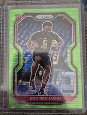 2020 Panini Prizm - Rookie Eno Benjamin #324 Neon Green Pulsar Prizm (RC)