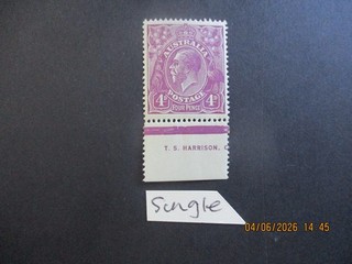 KGV Stamps: Single Watermark MNH Great Item Must Have (T7955)
