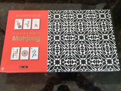 Mahjong by Deluxe Card Game Company - complete, unused, never played