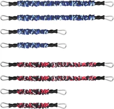 Natural Latex Resistance Band Set with Protective Sleeve, Heavy Duty Workout Exe