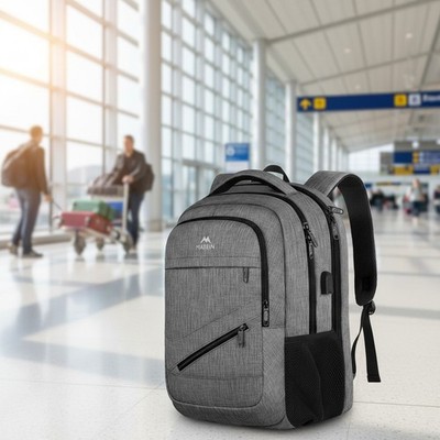 Extra Large 18 Inch Laptop Backpack for Men & Women - 50L Water-Resistant Travel