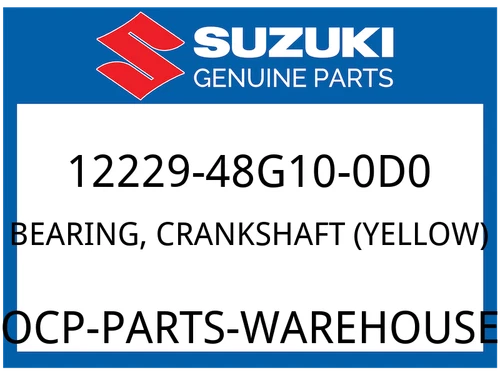 BEARING, CRANKSHAFT (YELLOW)